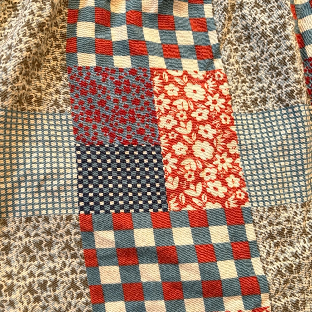 Lucy & Yak Patchwork Pull-On Shorts Size 2X - Picture 7 of 7